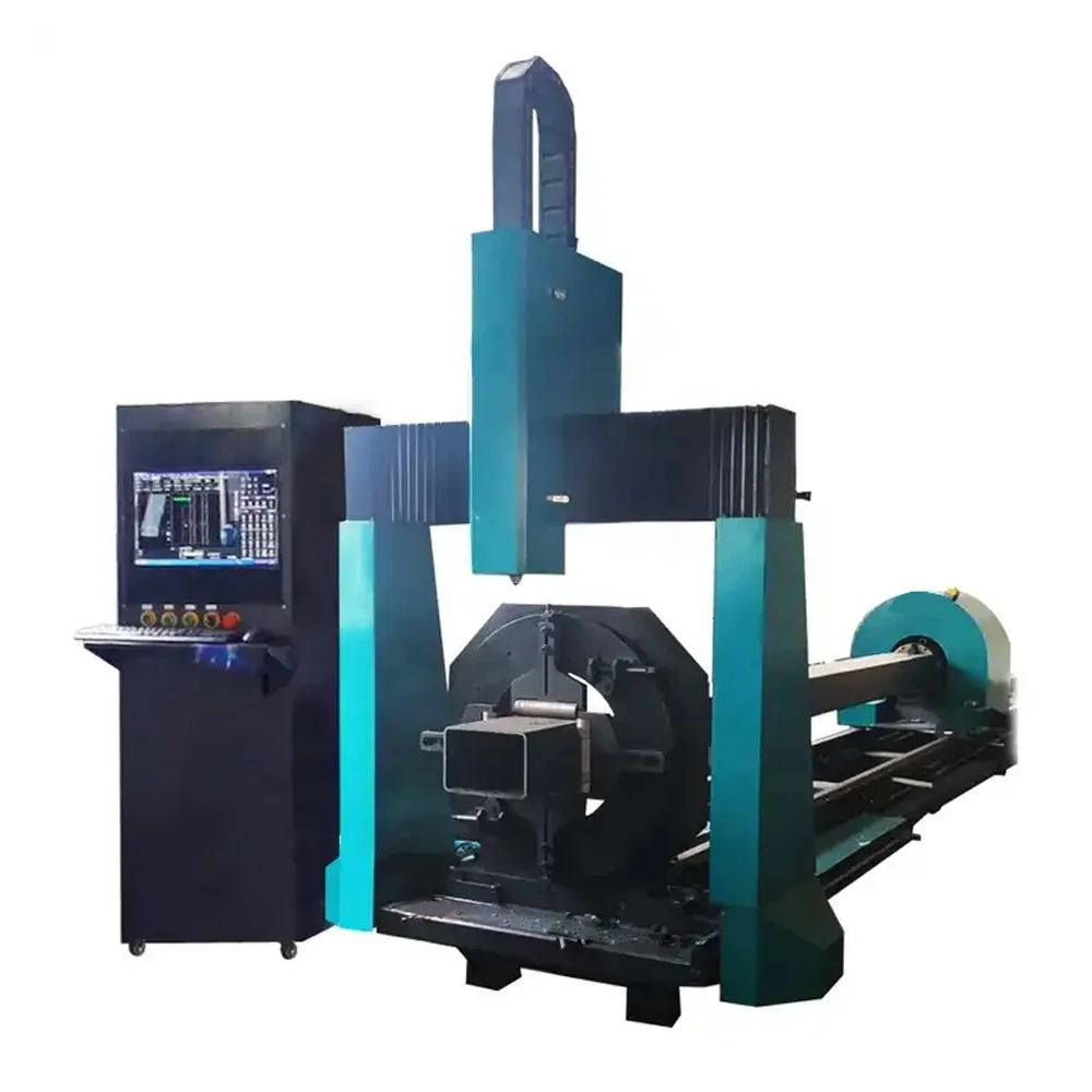 New Product Fiber Laser Cut Metal Tube Cutting Machine