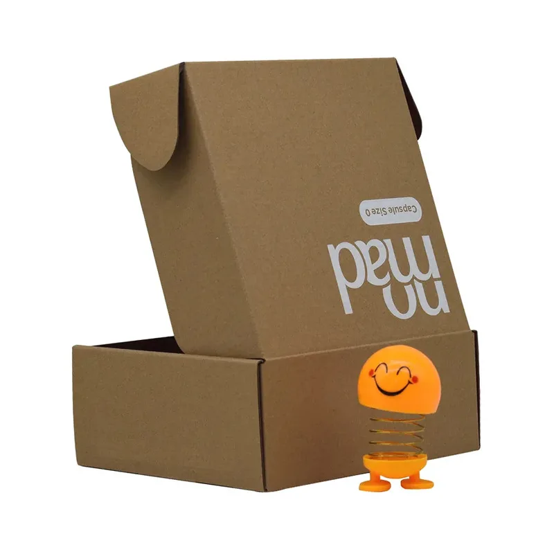 Custom Logo Printed Paper Box Die Cut Folding Kraft Paper Corrugated Shipping Mailing Packaging Box