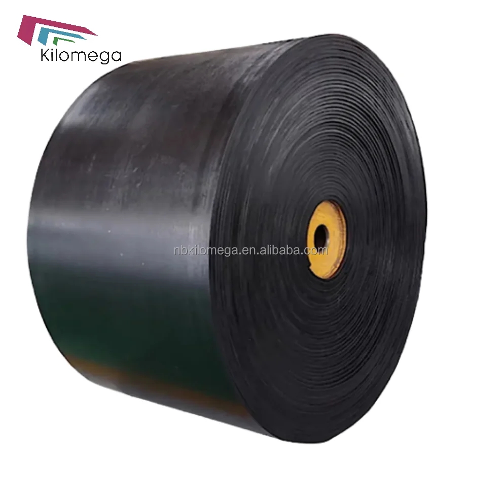 Heat-resistant EP Canvas Chevron Rubber Conveyor Belt is applied in Automatic Conveyor Systems