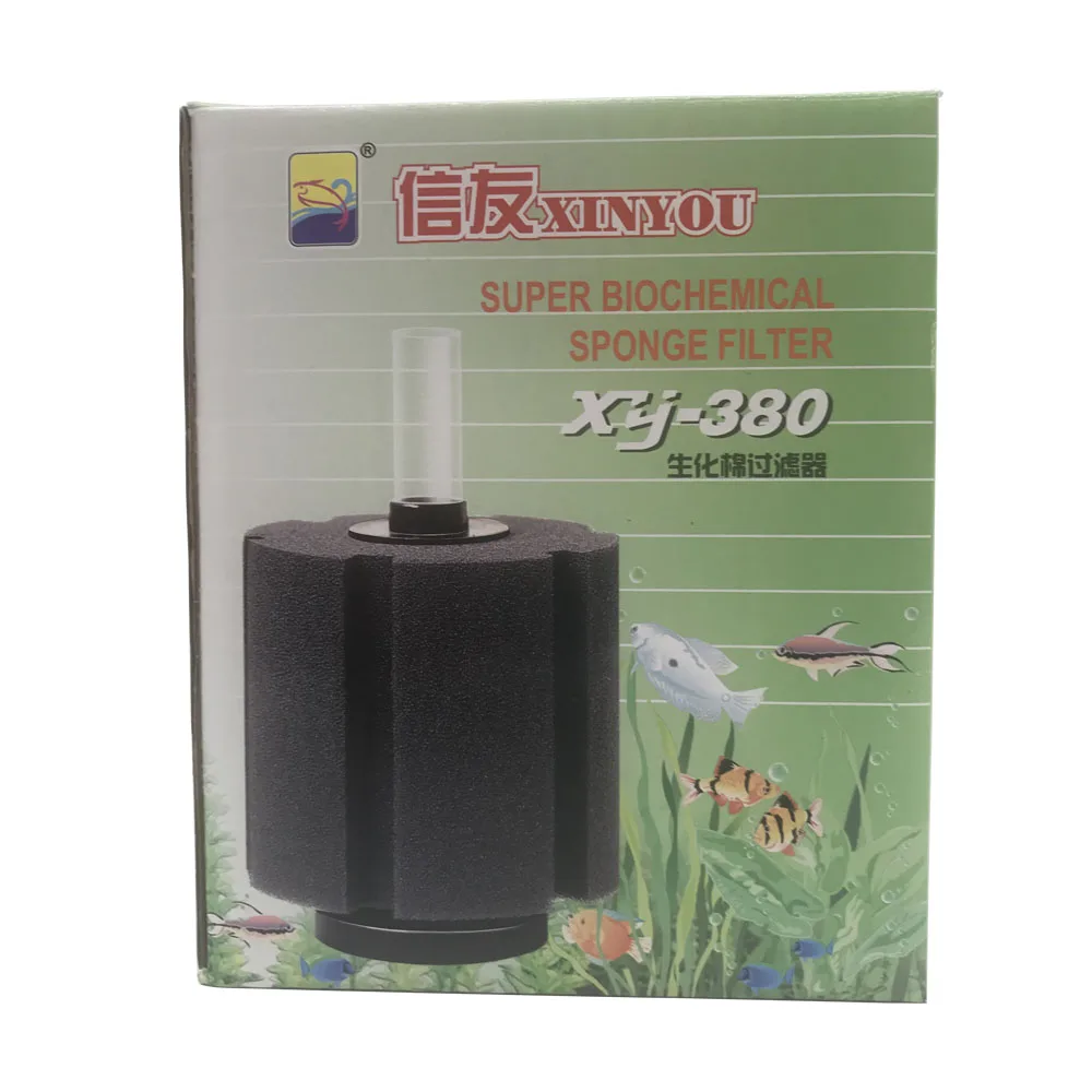 XY-380 Premium Aquarium Sponge Filter Efficient Filtration for Crystal Clear Water