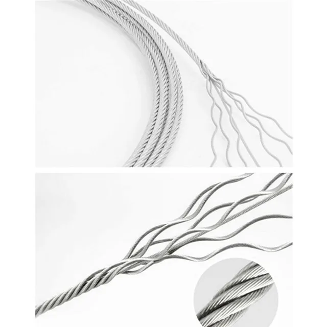 EN 12385-4 Flexible steel wire rope 7X19 6x19+FC (IWRC)  For Sling / Marine / Architectural / Oil & Gas