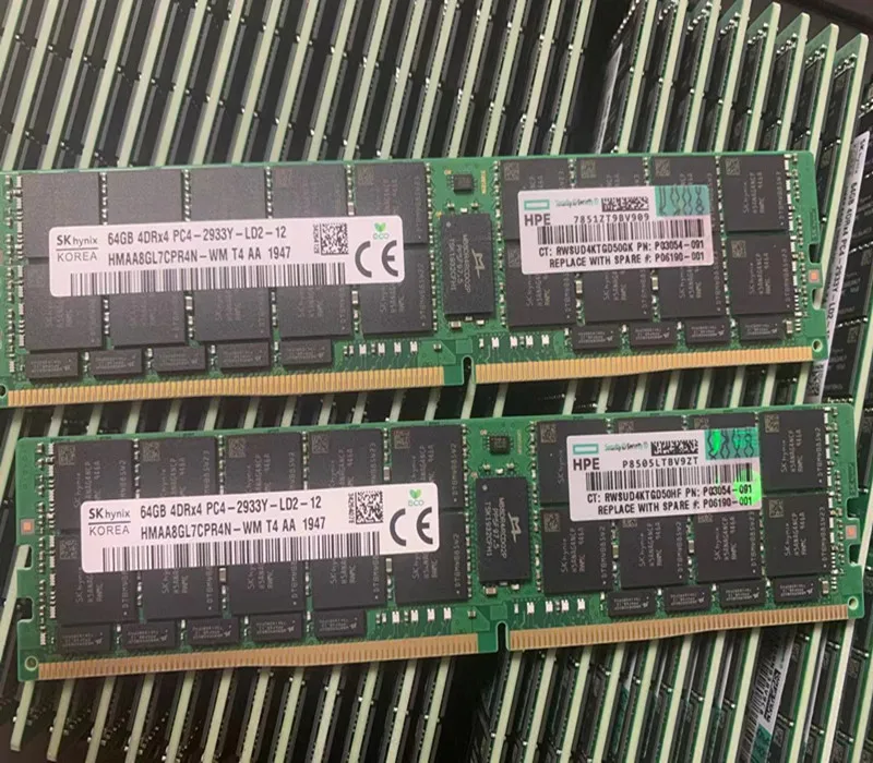 64GB Quad Rank x4 DDR4 2933MHz Pc4-23400 SDRAM LRDIMM Memory P00926-B21
