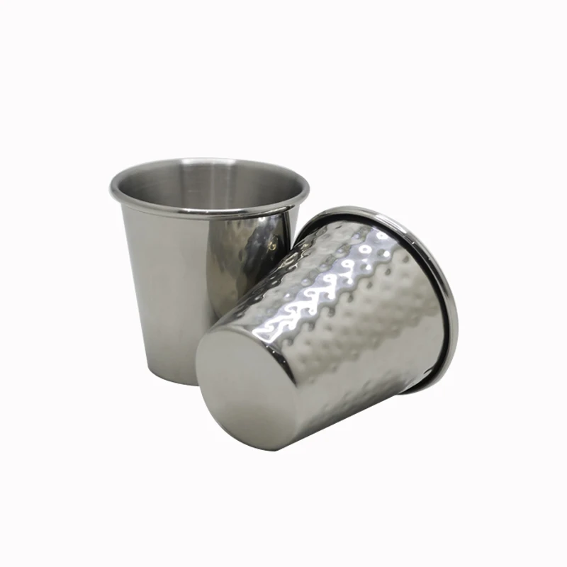 Hot Selling Eco-Friendly Stainless Steel Mini Mug Customizable Logo and Color Bar Accessories Can Be Used as Shot Glasses
