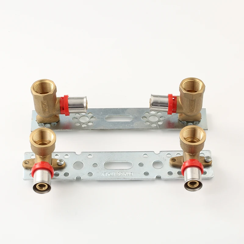 Plumbing materials Copper Pipe Specific Coupling Double Elbow Brass Fittings