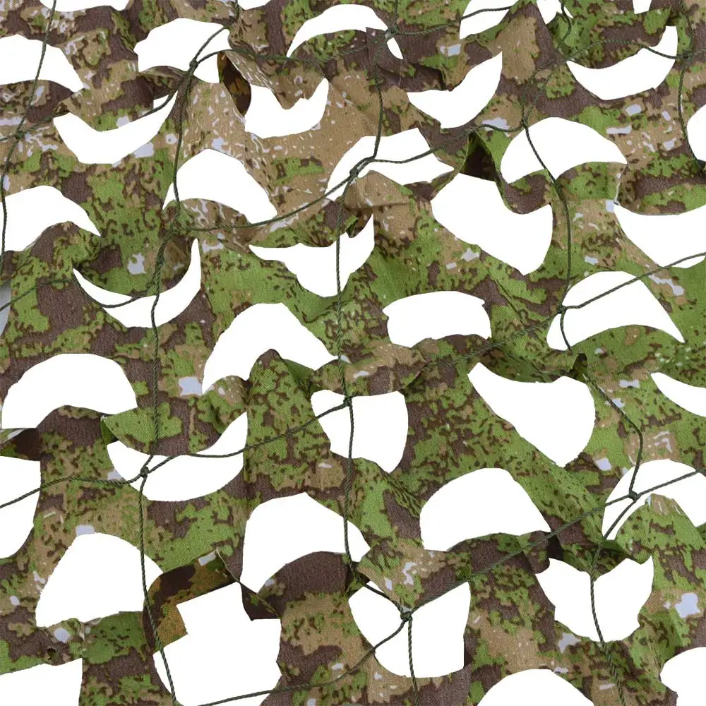 garden fence decoration Camouflage Netting Outdoor Training game Woodland Cover camouflage mesh Net Tactical Camouflage Net