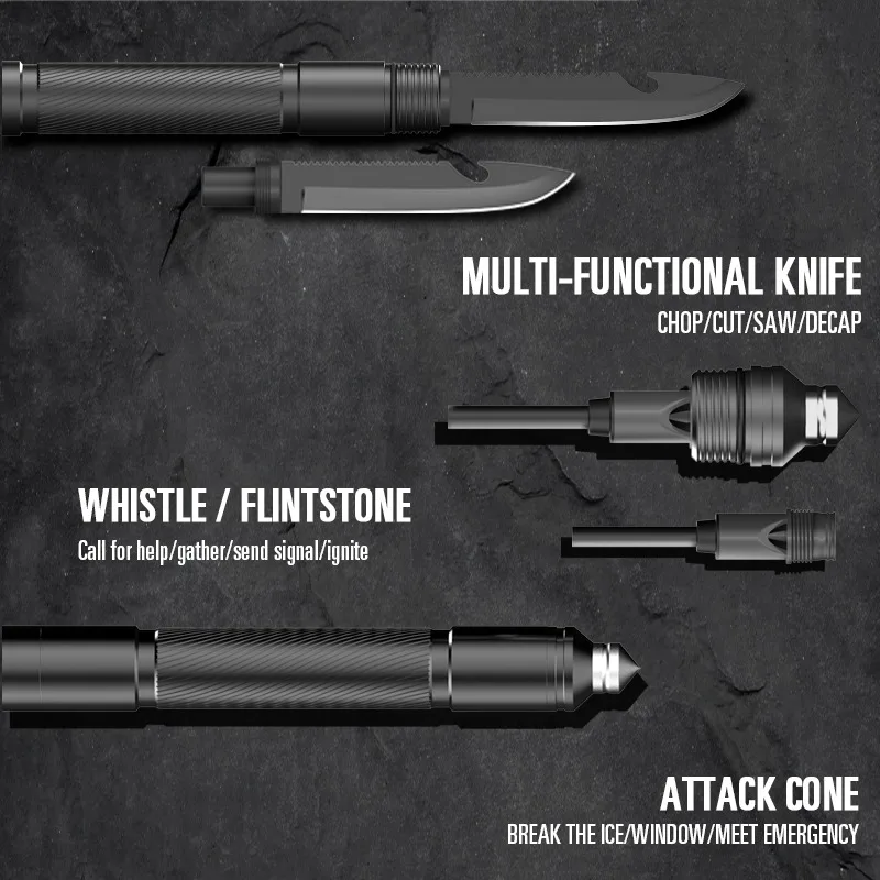 Outdoor Multifunctional Sapper Survival Shovel Camping High Carbon Steel Folding Portable Shovel