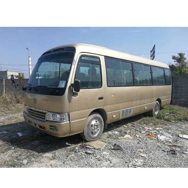 Japan Used 17/19seats TOYOTA Bus TOYOTA Coaster min Bus