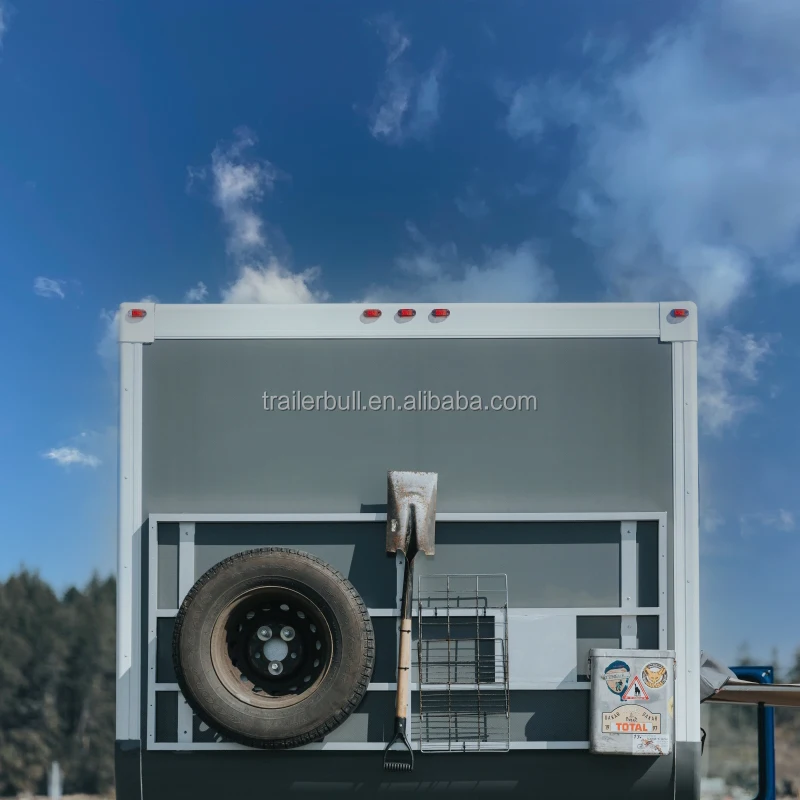 Customized Cab-Over Empty Truck Camper Shell for DIY Alcove Truck Camper RV Motorhome Caravan and Campers trailers