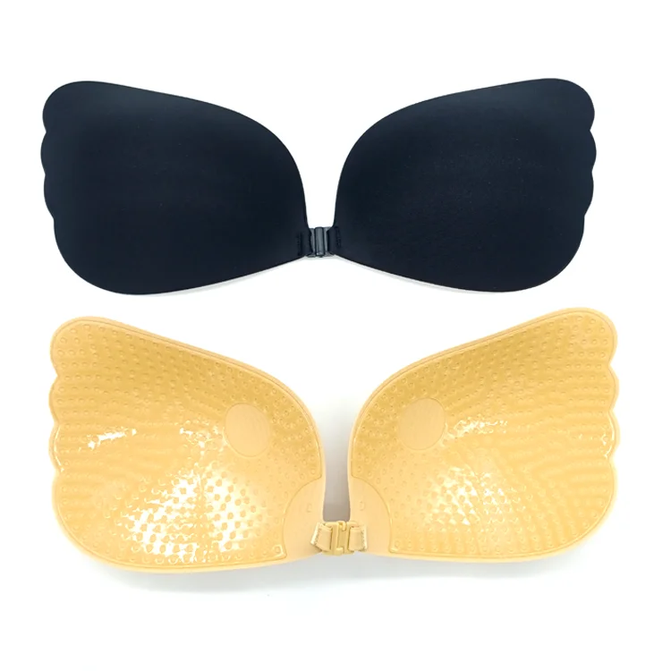 Сексуальный бюстгальтер без бретелек самоклеящийся невидимый пуш-ап с открытой спиной