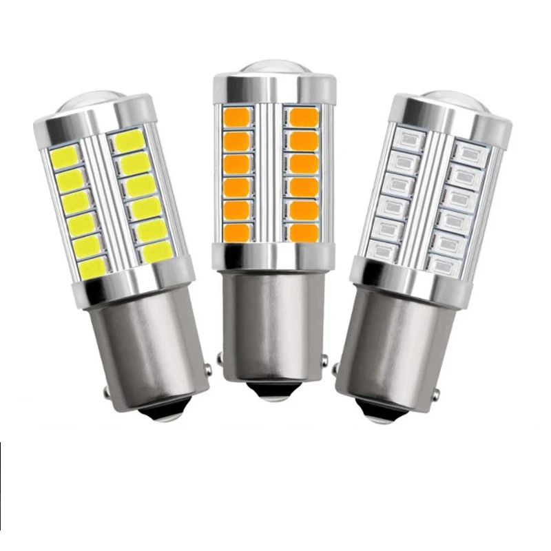 1156 BA15S P21W 1157 P21/5W BAY15D BAU15S PY21W LED Car Tail Bulb Brake Lights Reverse Lamp Daytime Running Signal Lights
