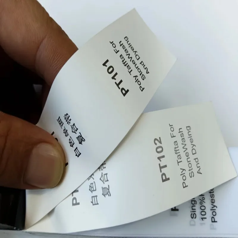 Китайские производители плотная Гладкая полиэфирная тафта рулоны ленты для Шелкового экрана этикетки ухода за стиркой