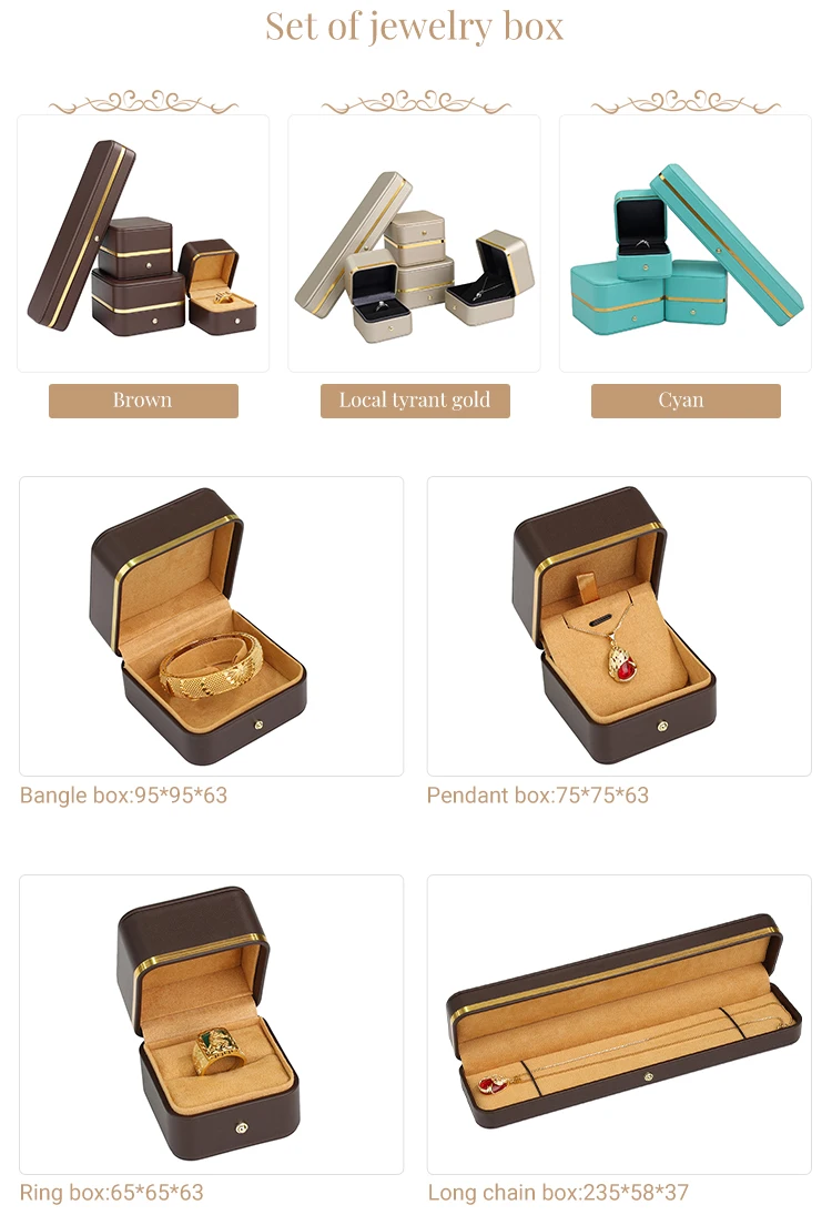 Luxury Travel Sliding Silver Ring Personalized Jewelry Case Unique Accessories Packaging Portable Small Gift Boxes For Jewelry