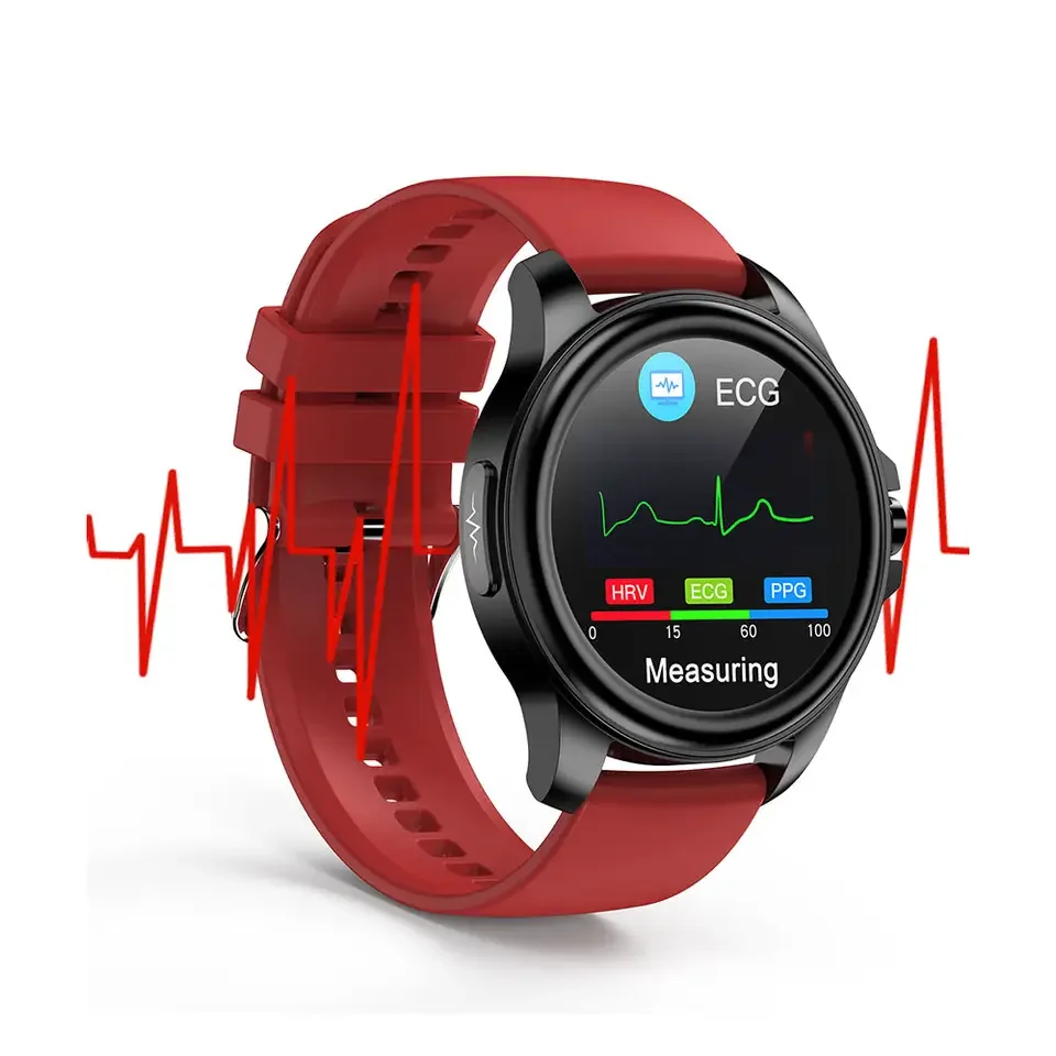 E89 Smart Watch E89 Body Temperature Measurement Sport Watch Blood Oxygen Monitor IP68 Waterproof ECG PPG Smartwatch for Men Wom