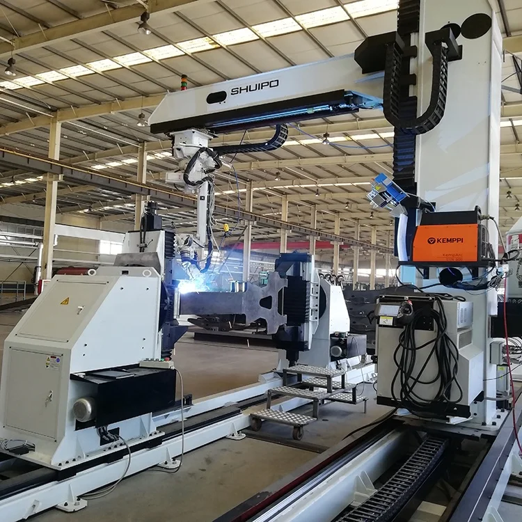 SHUIPO  CNC Automatic Mig Welding Robot for Aluminium Welding