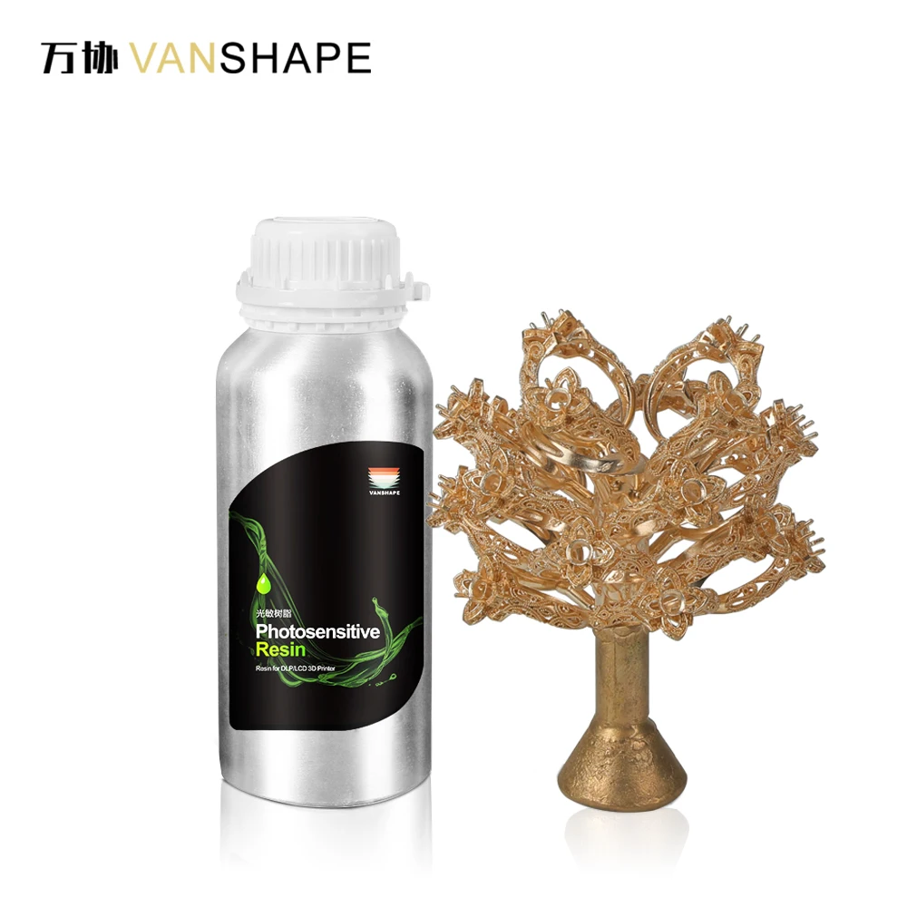 Прозрачная литейная Смола Vanshape для ЖК-принтера жидкости из смолы Фотополимерная