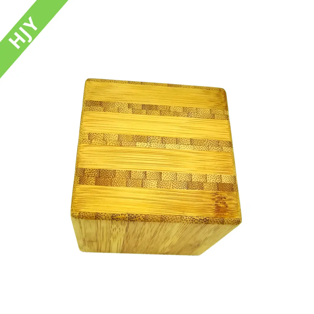 Custom Fashionable Home Decorative Solid Bamboo  Magic Cube  Memory Cube Wood Crafts