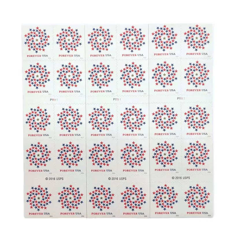 Manufacturers provide customized design forever postage stamps usa forever postage stamps united states postage stamp book