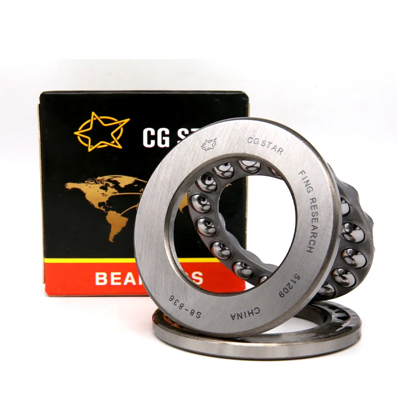 CG STAR  51201  High quality factory manufacturing  Single Direction Chrome Steel Thrust Ball Bearing
