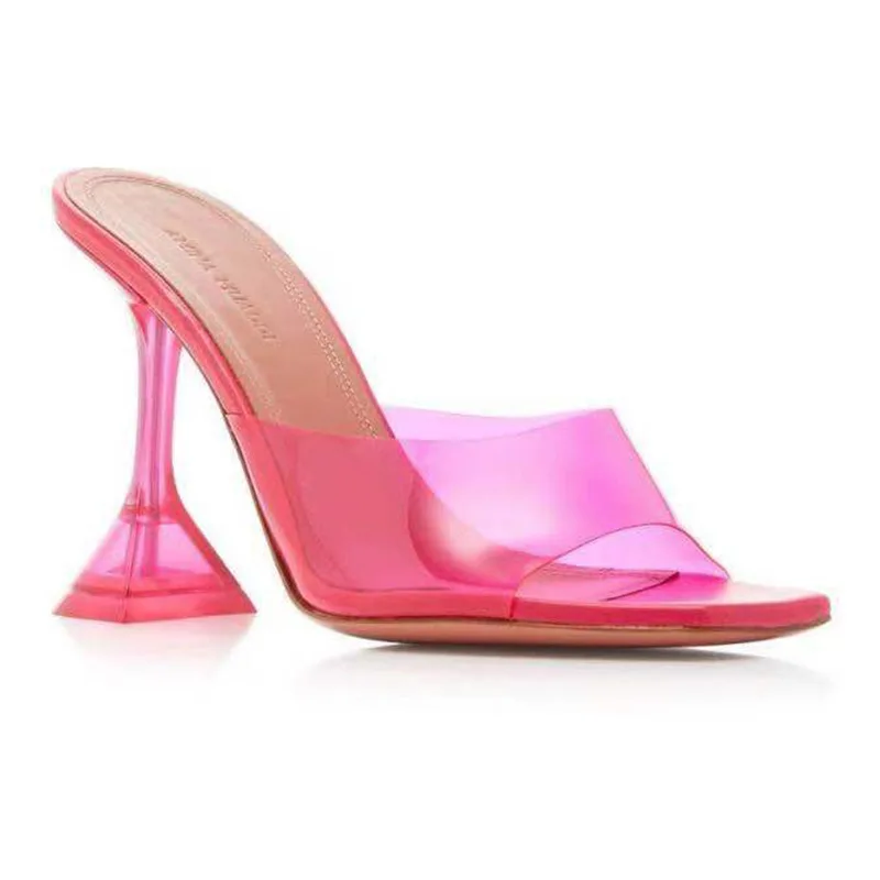 New Fashion Spring and Summer Slides Sandals for Women Slippers Transparent PVC Women Shoes Dropshipping Wholesale Custom Design
