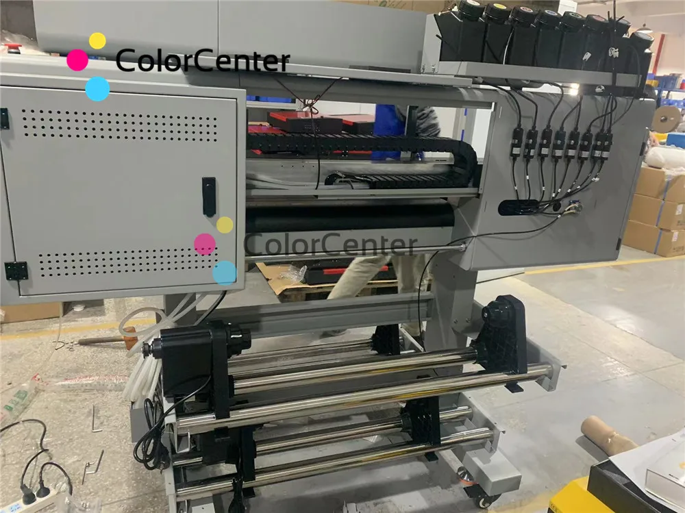ColorCenter 60cm A1 UV DTF printer with 3 pcs i3200 printheads or XP600 printheads