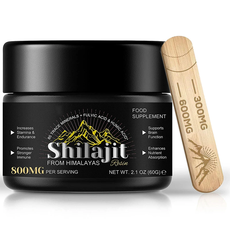 OEM Shilajit Cream Paste Supplement Multiple Minerals Fulvic Acid Resin Pure Himalayan for Immune Support
