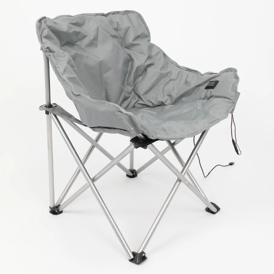 Outdoor Camp Chair High Quality Durable Foldable Camping Polyester Cushion Heated Chair