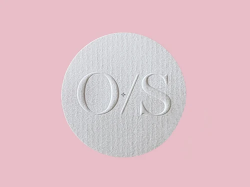 Meat company embossed logo certificate of conformity stickers printing