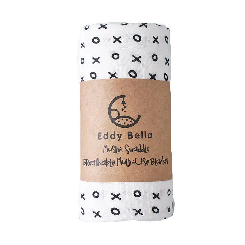 Muslin baby blanket bamboo muslin blanket100% cotton knitted baby blanket