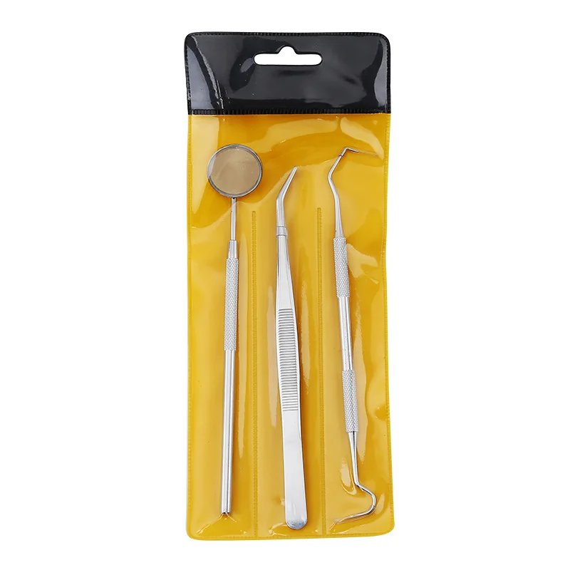 Teeth Cleaning Dental Tools Kit Portable Dental Mirror Dental Picks Scaler Oral Care Tools Set Metal Tooth Scraper Plaque Remove