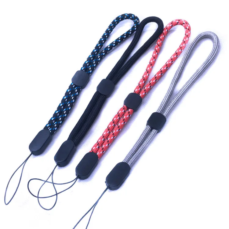 high quality  fashion anti-lost  wrist strap 5*180mm  round cord  for game handle  /U disk /Camera /cell phone / car keys   /cup