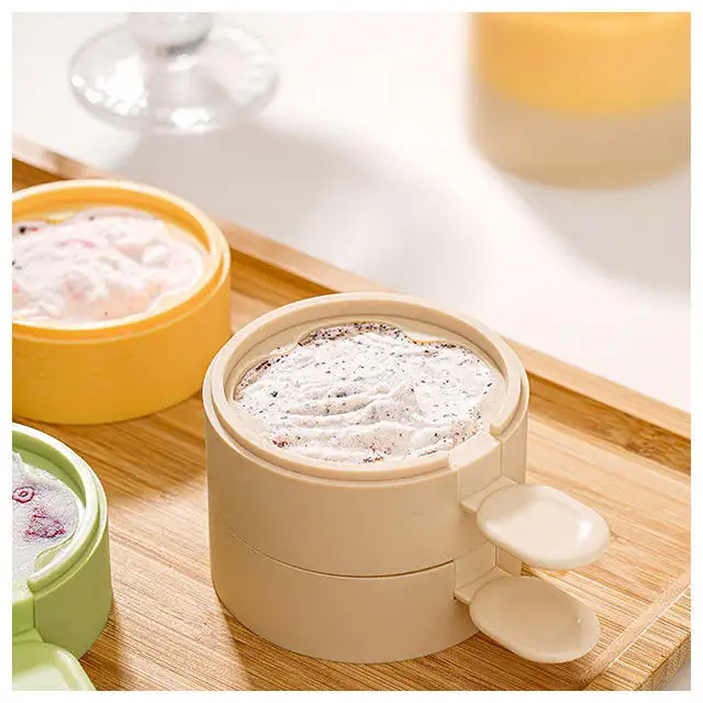 Cherry Flower Shape Silicone Popsicle Mold Reusable Silicone Popsicle Mold Dessert Ice Cream Popsicle Molds With Sticks