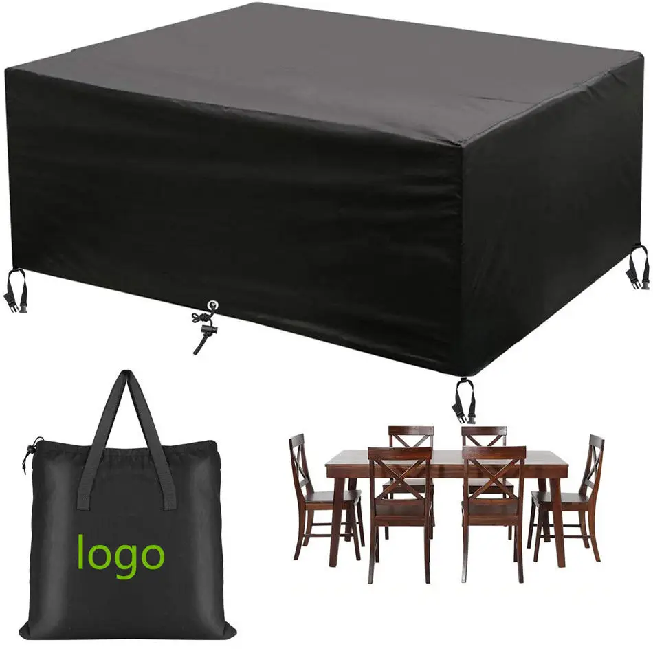 150 sizes Oxford Cloth Furniture Dustproof Cover For Rattan Table Cube Chair Sofa Waterproof Rain Garden Patio Protective Cover