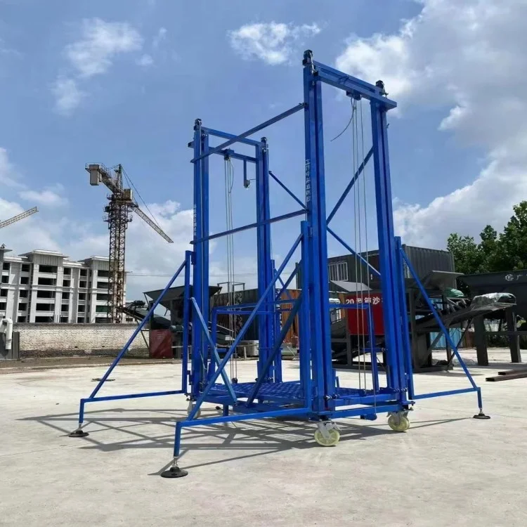 Hot Selling High Quality Automatic battery electric mini manlift elevator work lift platform hydraulic indoor scissor lifts