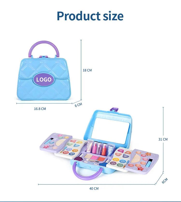 AKIACO hot sell private label girls makeup cosmetic set children & babys makeup