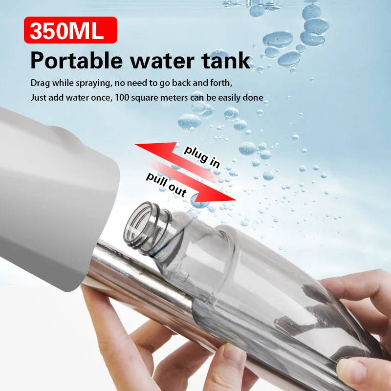 2023 hot seller with red and blue spray microfiber cloth spray mop eco-friendly with water tank spray mop