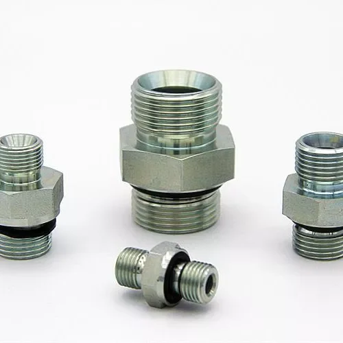 1BG4-OG Hydraulic Adapter  45 DEGREE ELBOW BSP MALE 60 DEGREE SEAT / BSP MALE  O-RING ADJUSTABLE STUD END Manufacturer