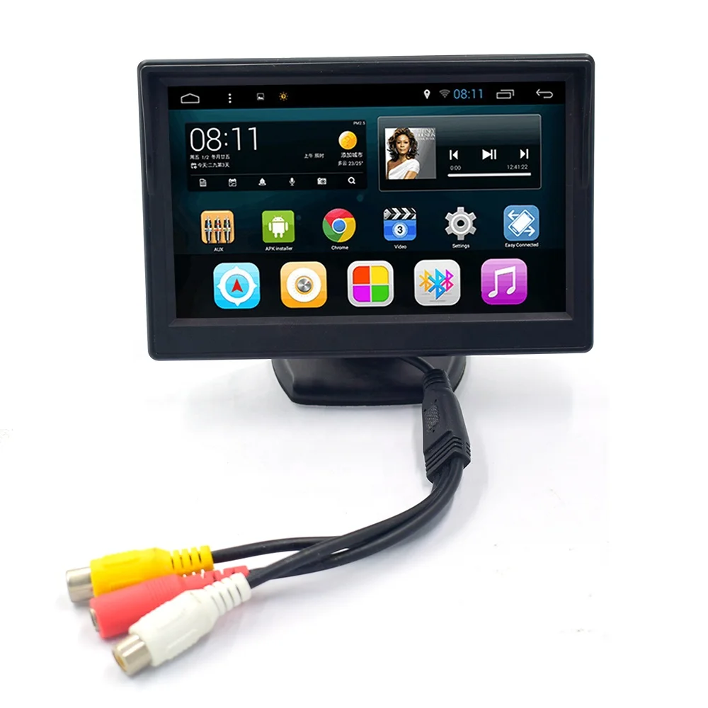 Mini 4.3 inch 480xRGBX272 Dashboard Digital Car TFT LCD Color Monitor lcd display