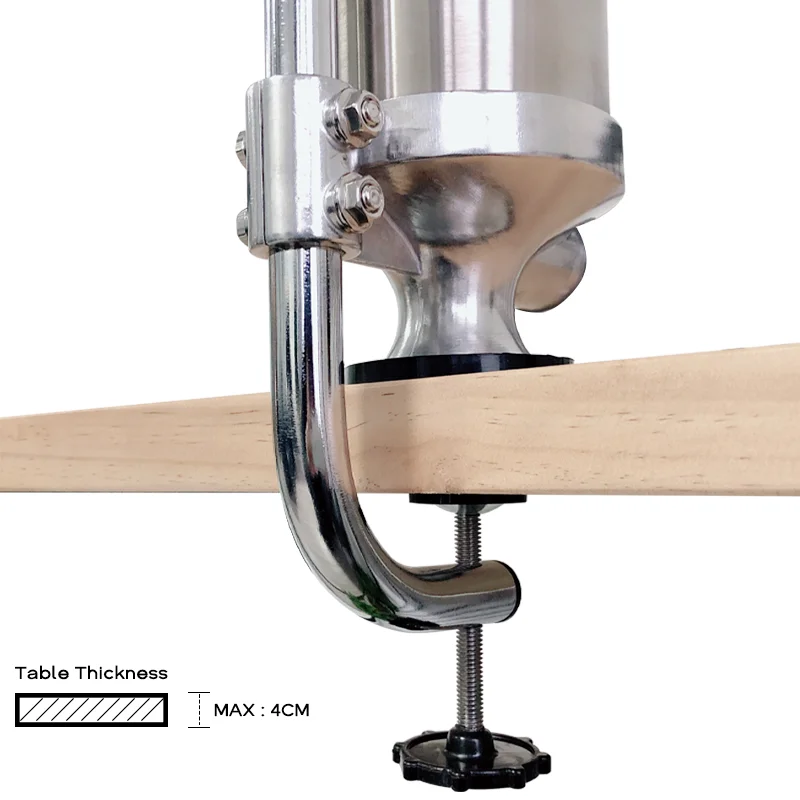 5LBS Manual Vertical Stainless Steel Sausage Stuffer