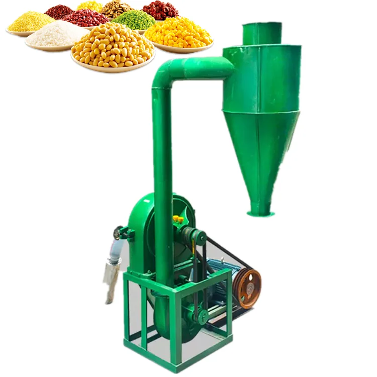 High capacity commercial corn grinder machine Self-priming grain crusher with feed hopper/corn milling machine for sale