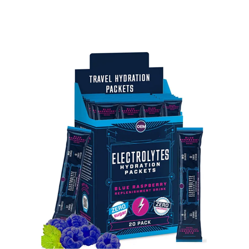 Hot Sale keto electrolyte powder drink hydration electrolytes powder salts keto electrolyte powder packets