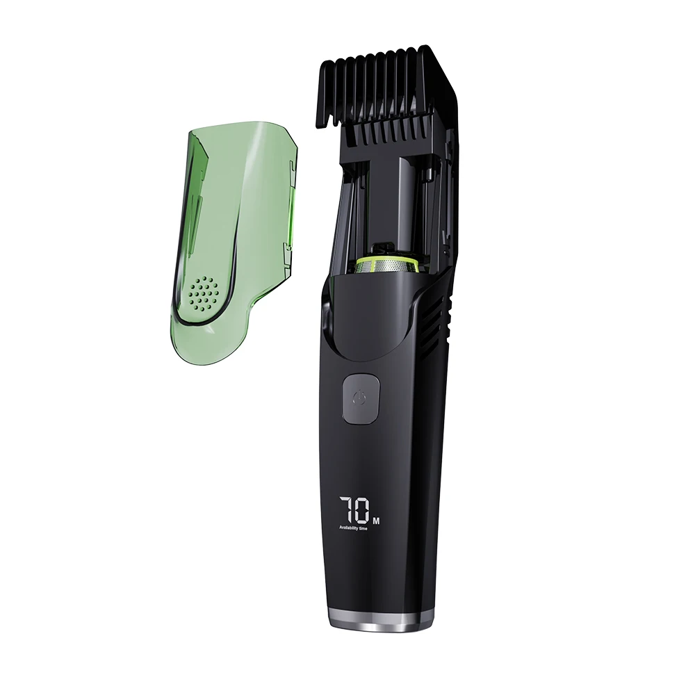 Cordless Hair Cutting Machine Rechargeable Hair clippers with vacuum function for Designing And Trimmer