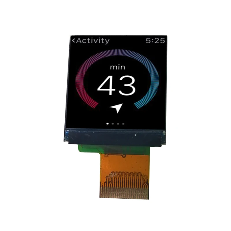  Горячая Распродажа 1 3 дюймовый 240*240 tft модуль MCU SPI интерфейс ips панель Экран 1:1 квадратный ЖК-дисплей для носимых умных