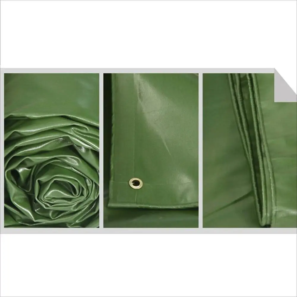 Canvas Tarps Hillman Tarp for Cover Green Truck Canvas Pvc Coated Polyester Other Fabric Herringbone Woven 20 * 20 1000d * 1000d