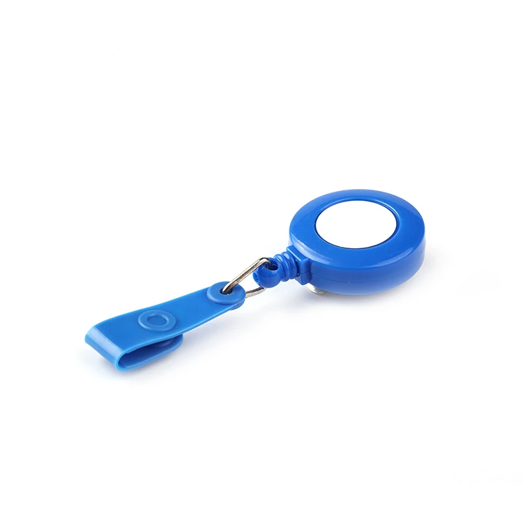 
retractable badge reel badge reel with carabiner id/ic card case 