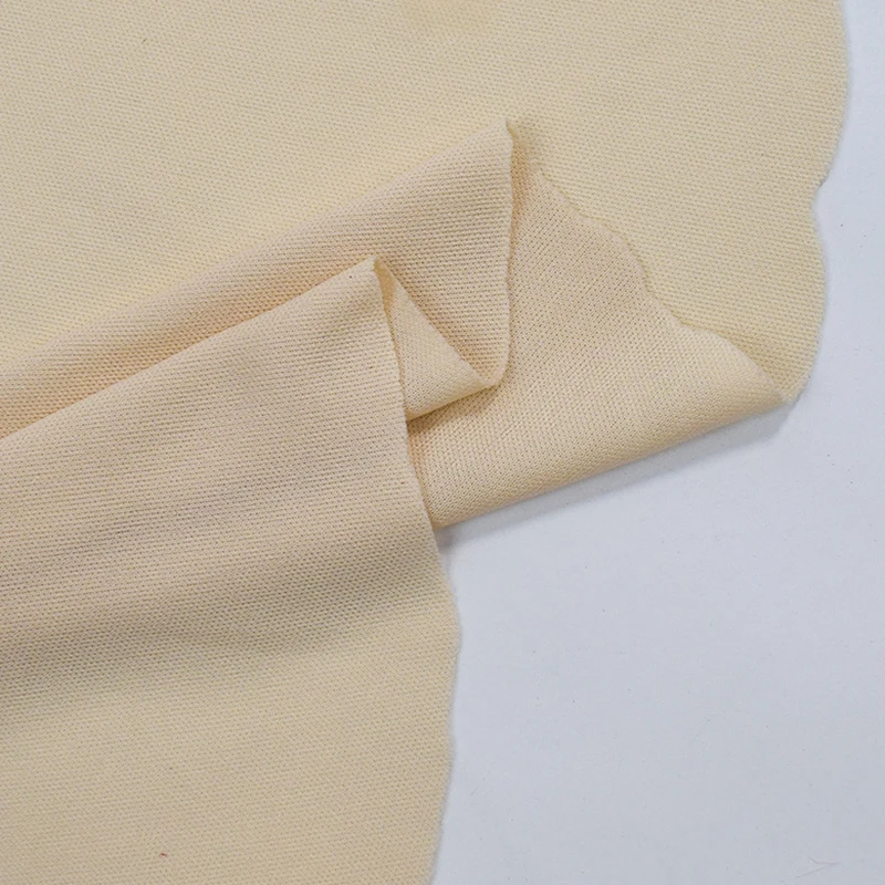 
China Fabric Suppliers Hot Sale fabric 100% polyester 75D Knitted Double Flat Cloth Coated Knitted Sport Wear Fabric 