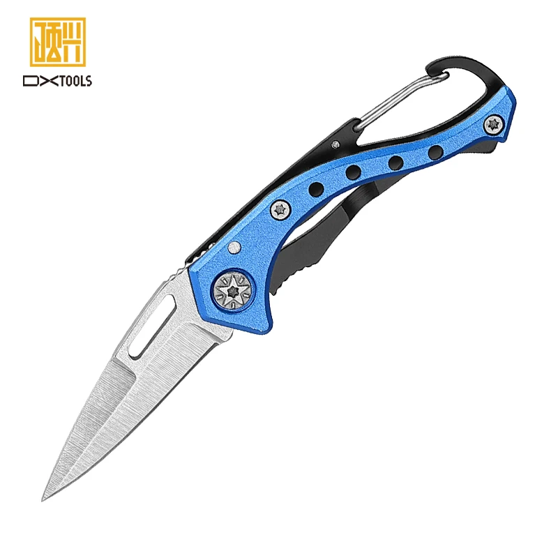 Wholesale outdoor camping survival folding mini pocket knife lightweight custom handle color tactical mini pocket knife