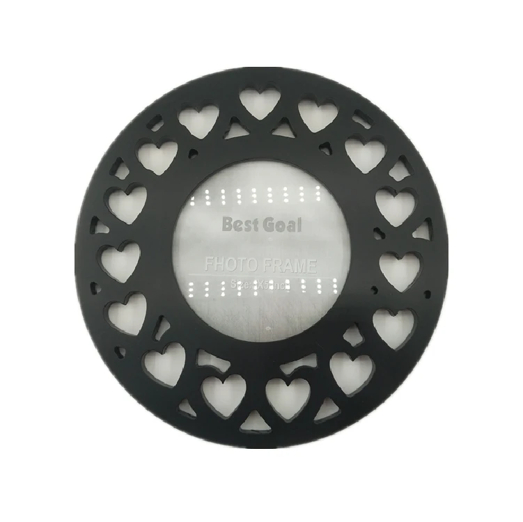 Illustration Wall Hanging  perspex hanging love photo frame Wholesale Mdf Photo Frame Photography Decor