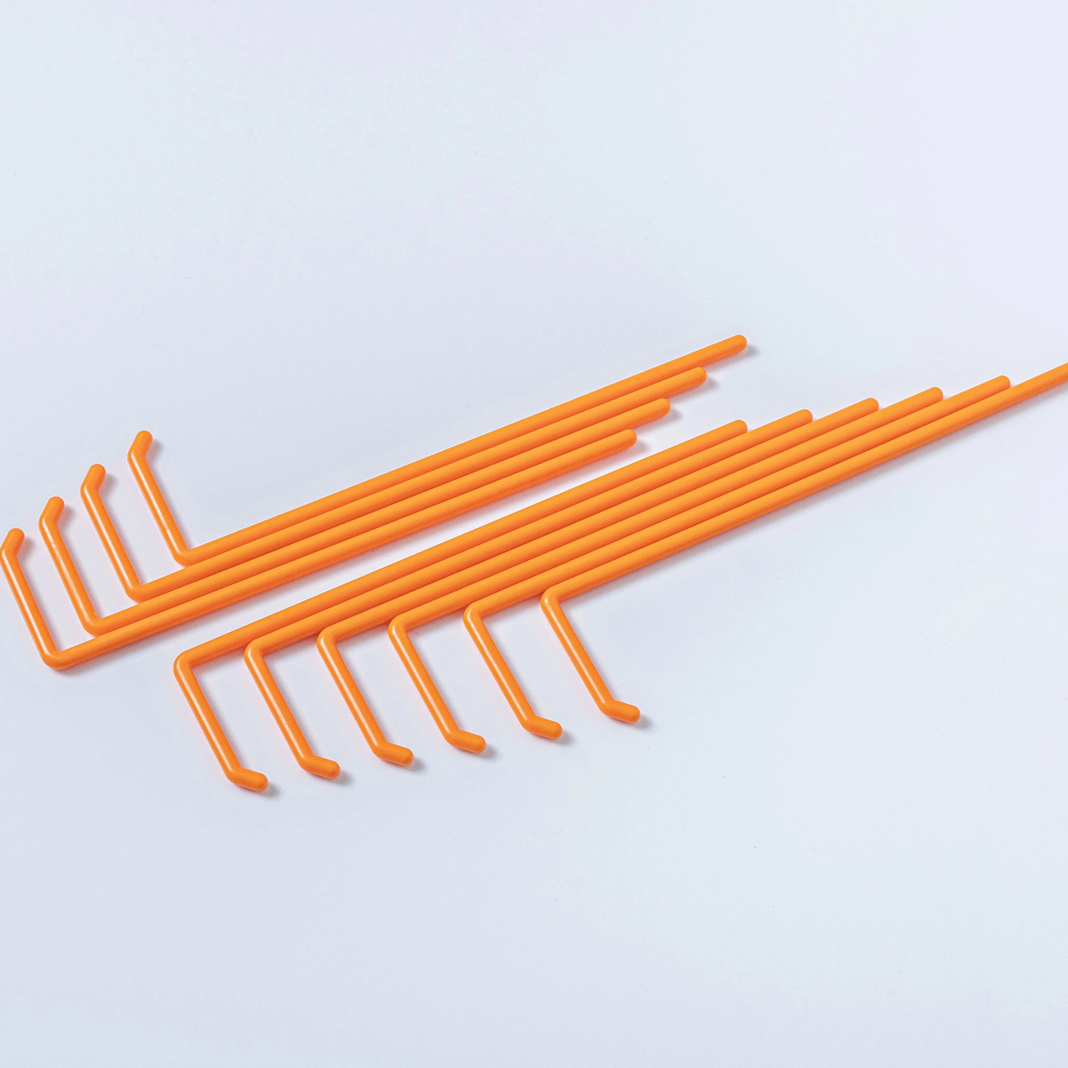 AMNGENT  plastic lab use Sterile Orange Laboratory L-Shape Cell Spreaders