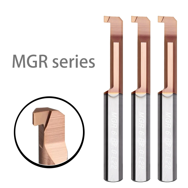 HOANYORE MGR series small hole micro turning tool profile inner groove cutting tool small diameter boring tool