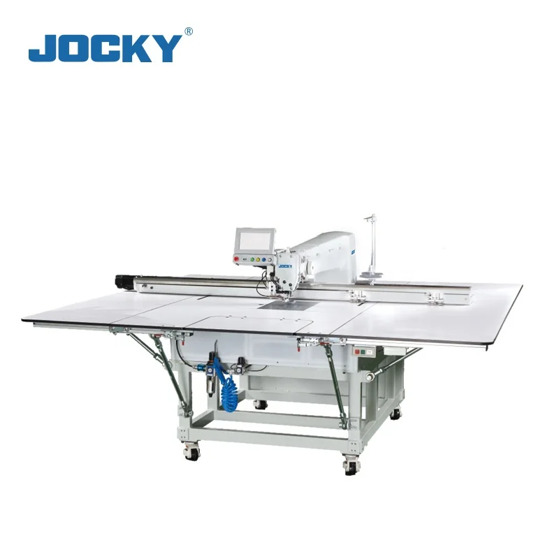 JK8310A-13085-J  Automatic high speed oil-free pattern template rail sewing machine laser cutting device